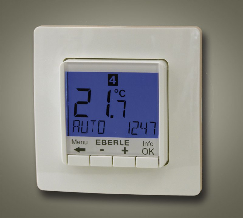 Eberle FIT np 3R UP-Temperaturregler weiß 527815455100 1S 10A 230V